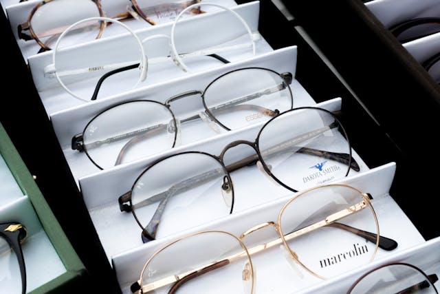Lentes Retro Cobre